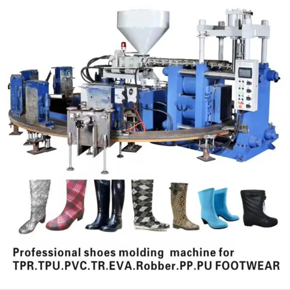 XC-618-2C GumBoots Making Machine PVC Rain Boot Injection Moulding Machine