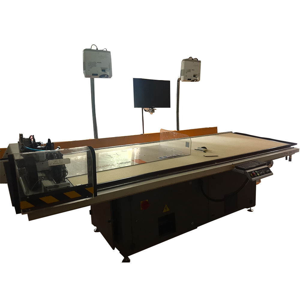 Used/second /rebuild ATOM FlashCut Esay 888 L30 Leather Shoe Bags Foam Oscillating CNC Knife Computerized Cutting Machine