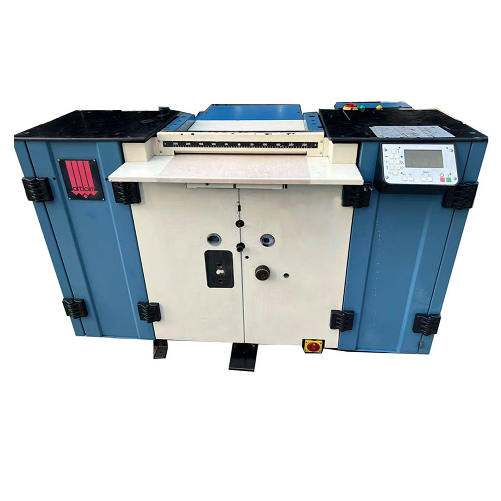 Used Refurbished ATOM KS520L Band Knife Leather Splitting Machine 520mm Italy Origin Good Condition