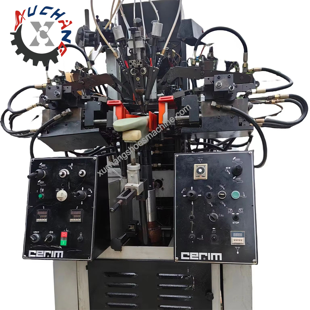 Used/second /rebuild Cerim K58SZTI Shoe Lasting Machine for Heel Seat and Side