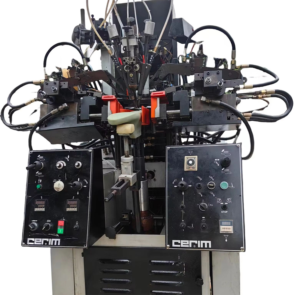 Used/second /rebuild Cerim K58ZTI Shoe Lasting Machine for Heel Seat and Side