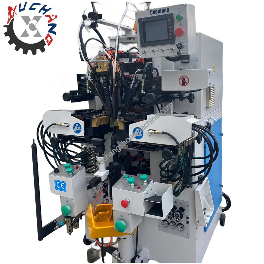 CF-639MA Used/second /rebuild CHENFENG Automatic Side and Heel Seat Lasting Machine with Hot Melt CF-639MA