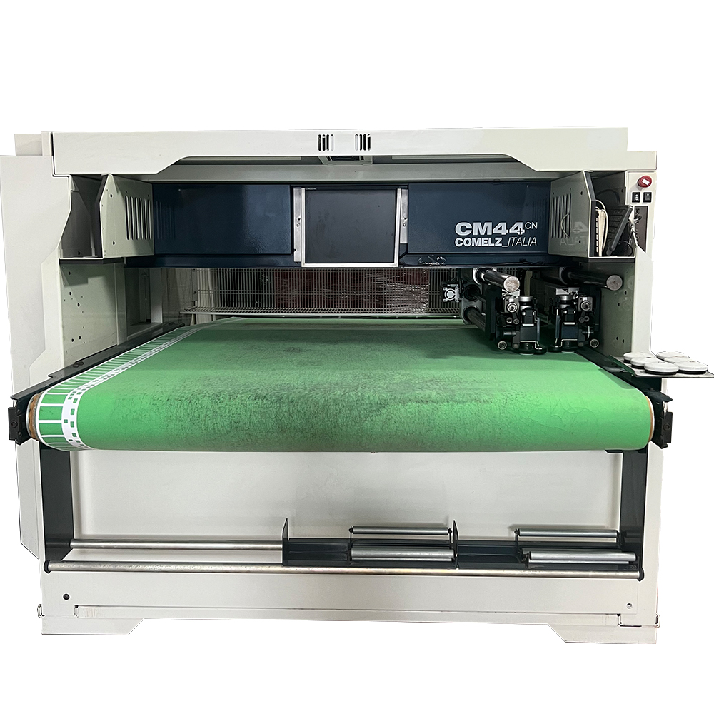 Used/second /rebuild Comelz 44 Double Head Asynchronous Intelligent CNC Knife Cutting Machine Leather Cutting Machine