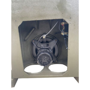 Refurbished second hand Atom SE25 hydraulic clicker press front view