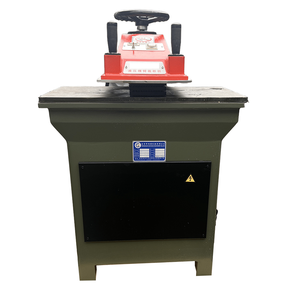 12T Hydraulic Swing Arm Sole Cutting Press Machine for Leather Production