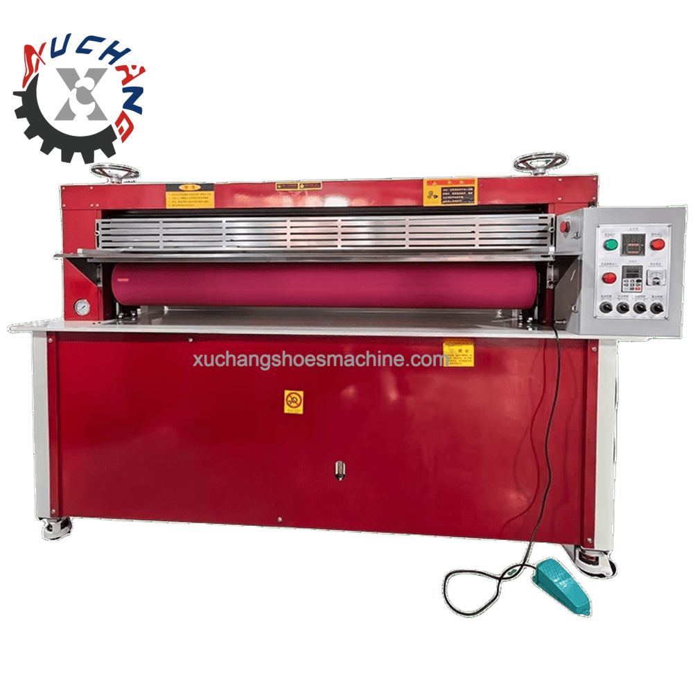 Professional Industrial Hydraulic Leather Smoother Ironing & Polishing Equipment Machine Supplier-170cm Heating Roller