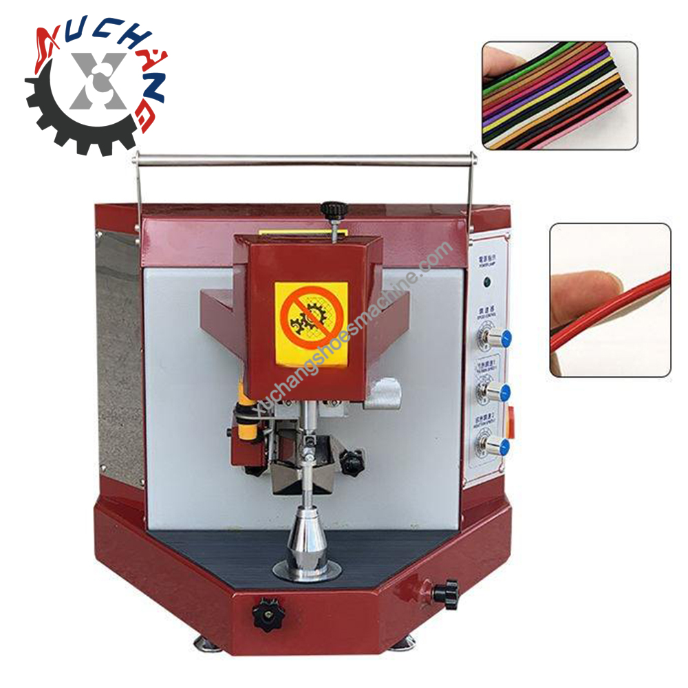 Automatic Leather Inking Machine Oiling Edge for Shoes Bags Straps Wallets