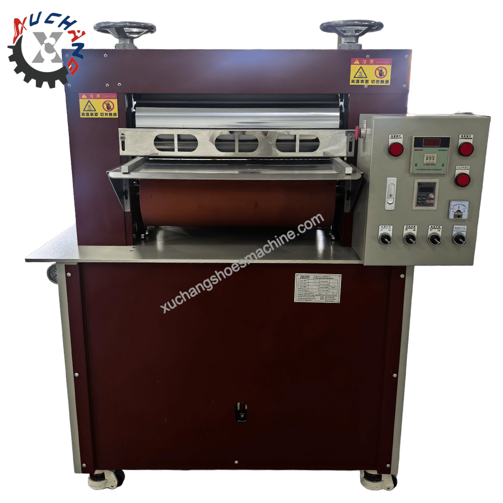 Temperature Roller Polishing Machine Leather Belt Roller Embossing Machine