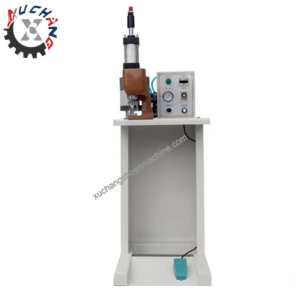 Factory Sale Directly Pneumatic Bulk Nails Leather Belt Looping Locking Nailing Machine