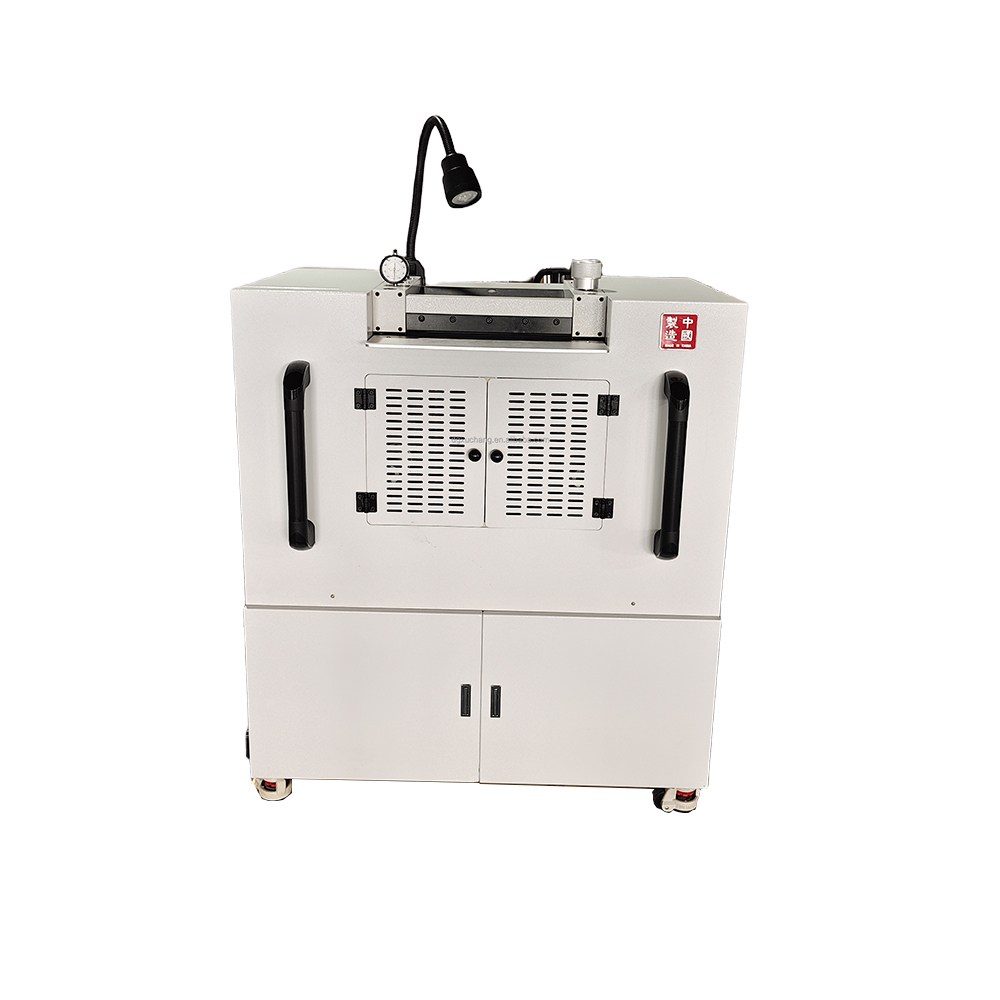 High Precision Leather Production Machinery 320mm Band Knife Pu EVA Leather Cutting Splitting Machine for Leather Belts Bags