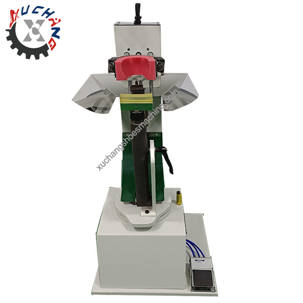 Manual Men's Leather Hydraulic Heel Lasting Machine Shoe Waist Side Shoe Making Side and Heel Lasting Machine