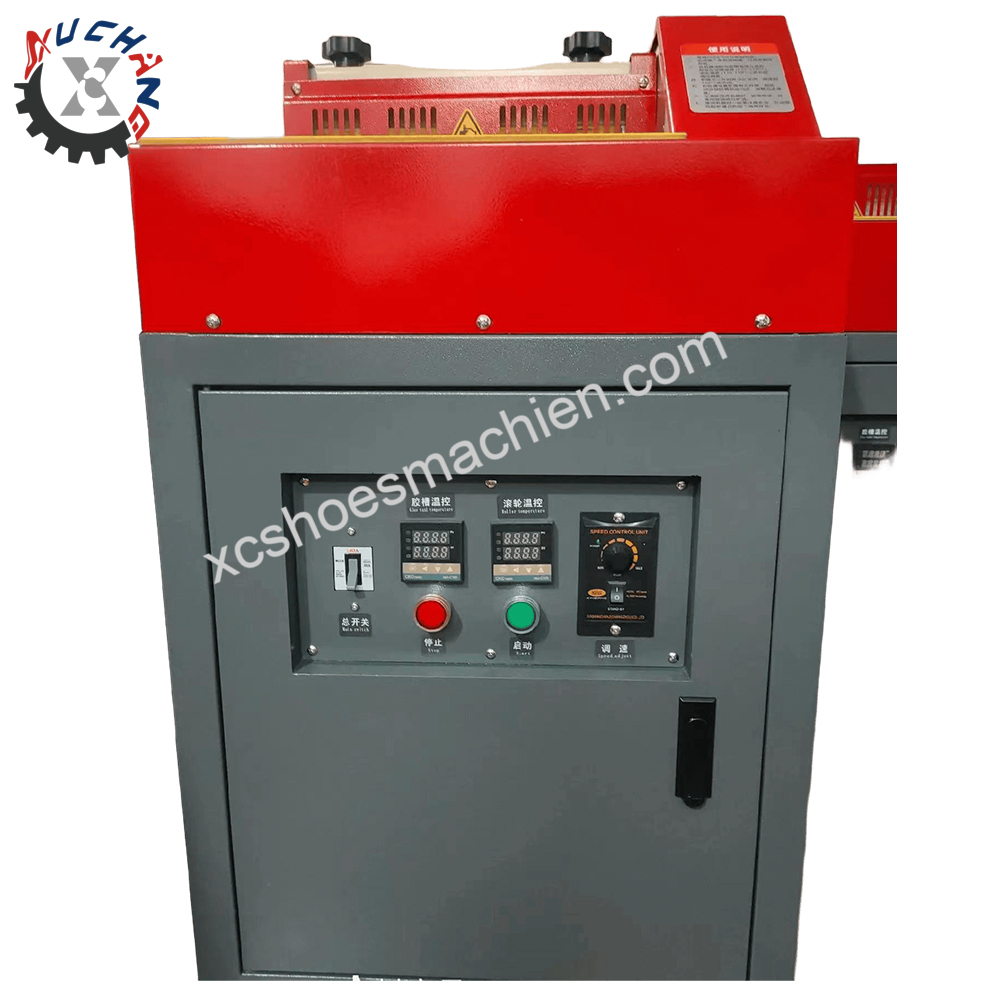 Melt Glue Cement Hot Melt Machine for Shoe Making Hot Melt Adhesive Pasting Machine