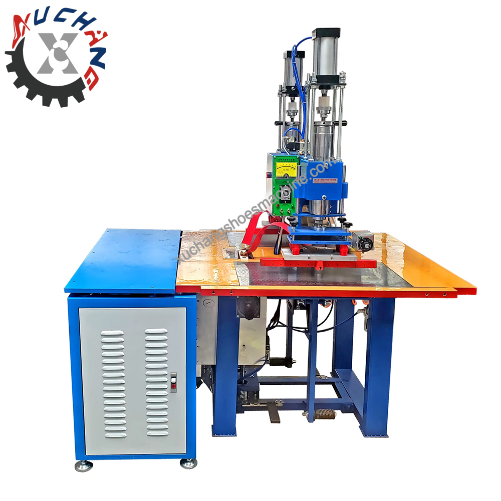 Hydraulic High Frequency Plastic Welding Machine for Shoe Sole, PVC PU TPU Blister Packaging and Leather Products
