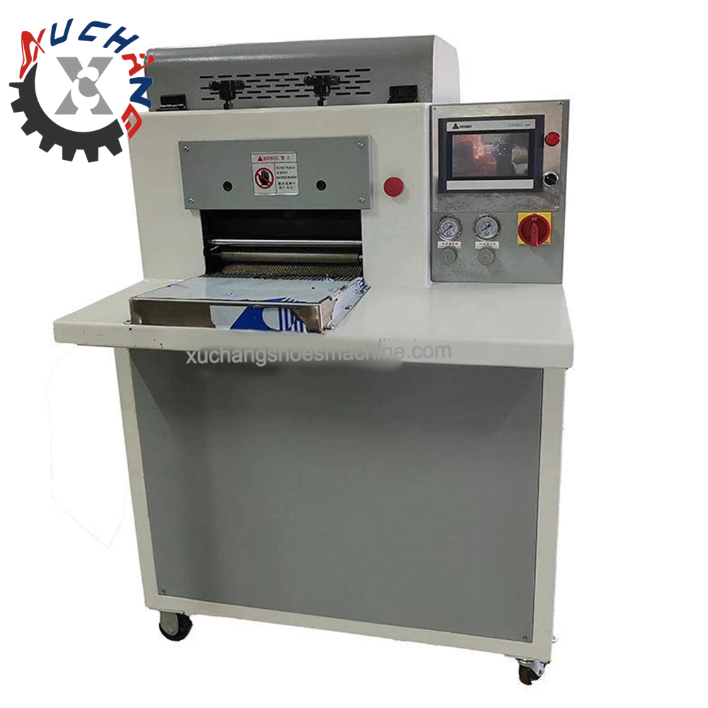 Industrial Leather EVA Rubber Surface Running Shoe Sole Outsole Roughing Grinding Machine