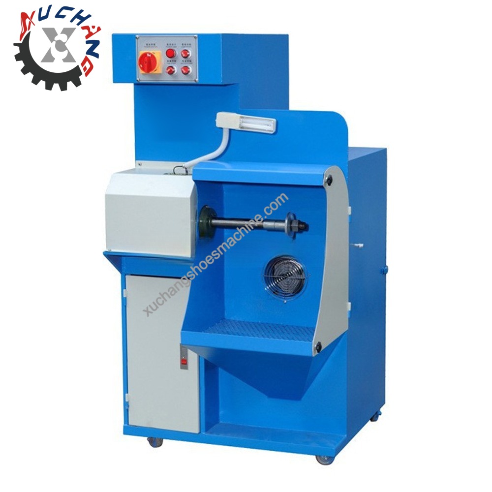 Automatic Lower Noise Shoes Sole Surface Edge Roughing Sanding Machine Shoes Bottom Buffing Making Machine With Dust Collector