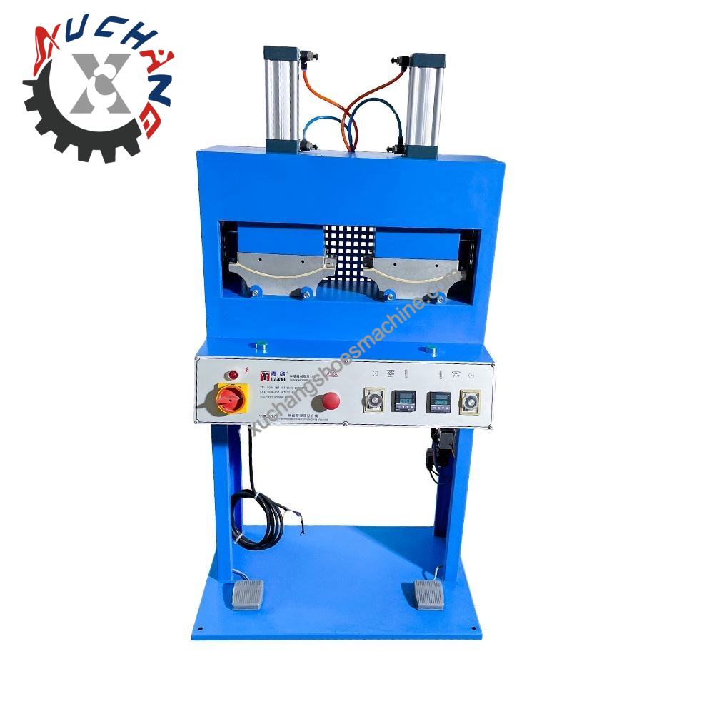 XC-8207D Factory Guarantee Safety Shoes Making Machine Intelligent Vamp Softening Machine Toe Shaping